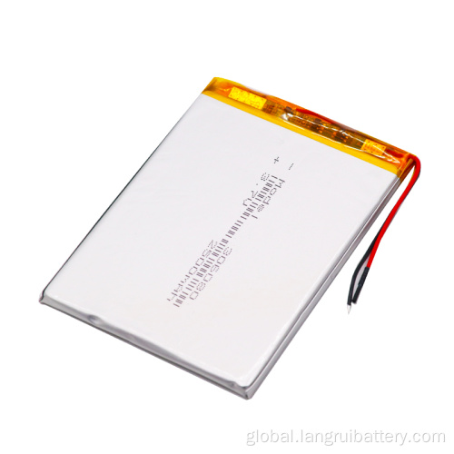 China Custom 306080 2500mah 3.7v Lithium Polymer Battery Lithium Ion Cells Rechargeable Batteries Lipo Batteries Supplier